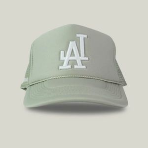 LA Grey Trucker Hat
